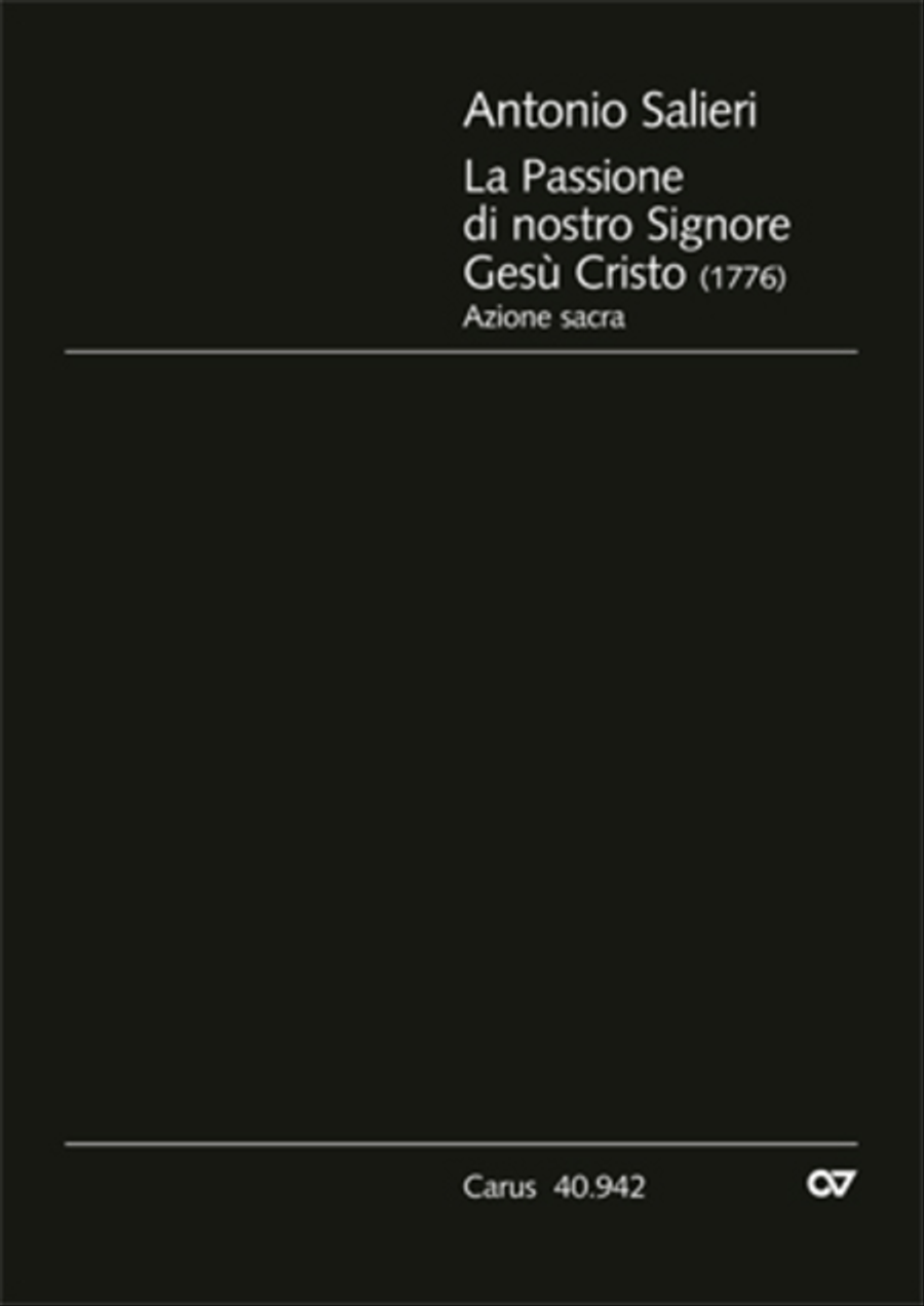 La Passione di nostro Signore Gesù Cristo