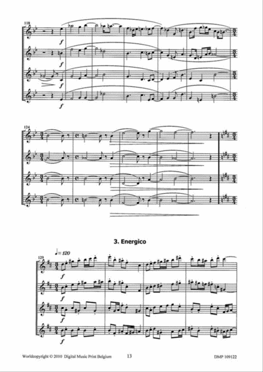 DIVertimento DIVertimento Flute Quartet scores gallery preview page 6