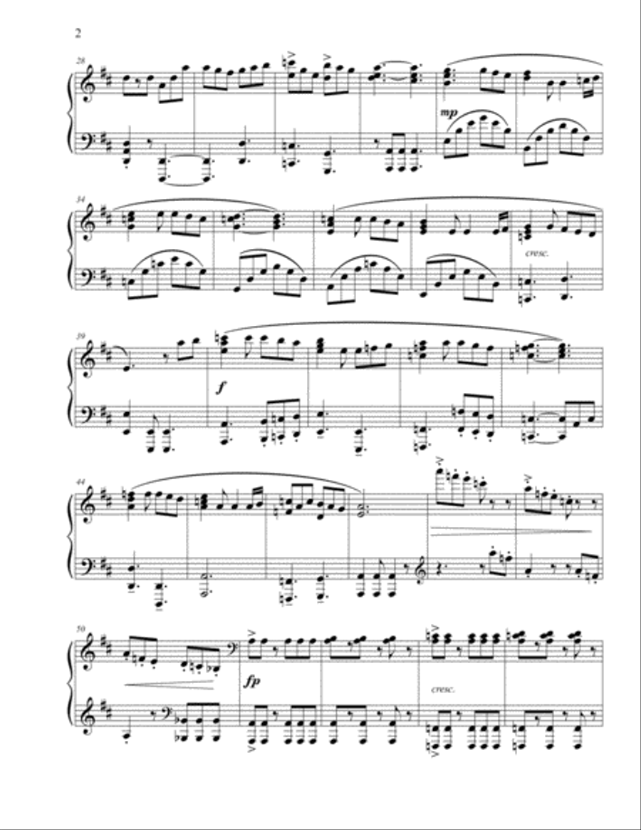 A Wind in Her Sails Piano Solo scores gallery preview page 2