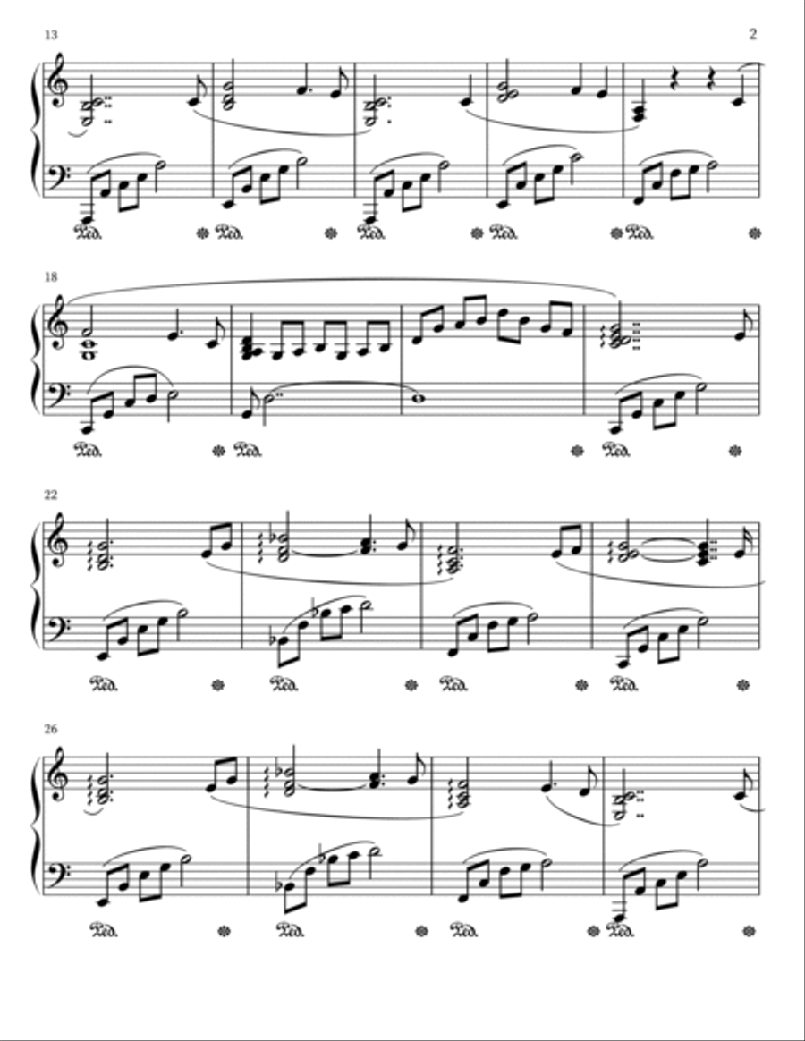 Dreams to Dream Dreams to Dream Piano Solo scores gallery preview page 2