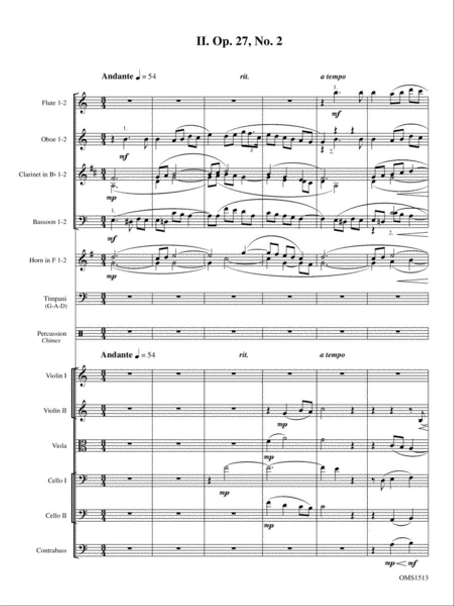 Three Orchestra Miniatures Orchestra scores gallery preview page 5