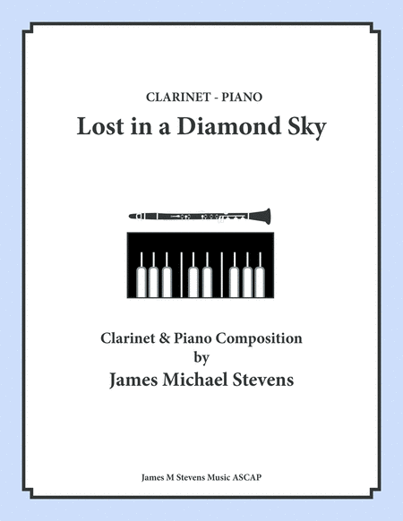 Lost in a Diamond Sky - Clarinet & Piano image number null