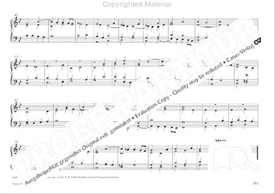 Organo pleno. Orgelstucke zum Ein- und Auszug Organ Solo scores gallery preview page 161