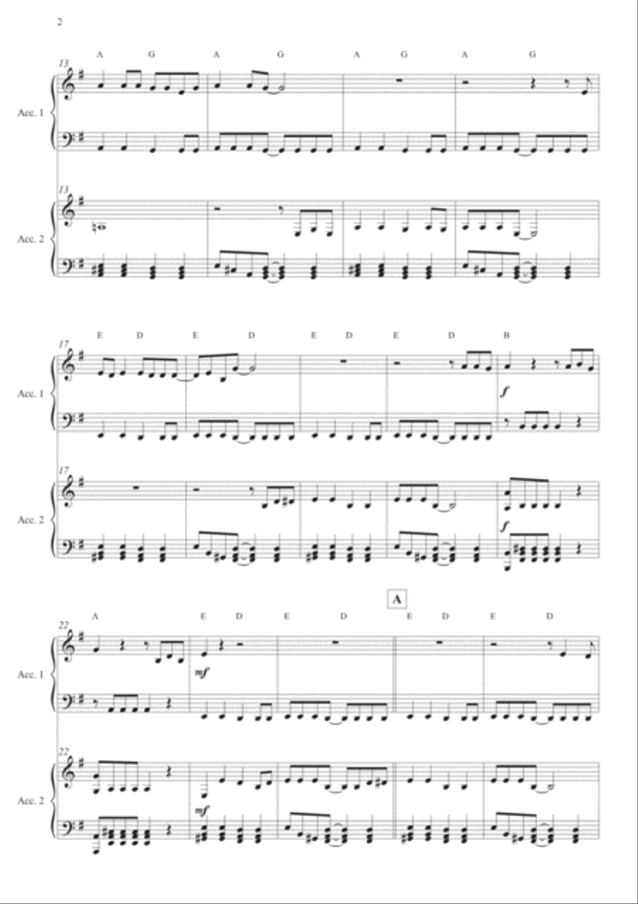 Goo Goo Muck Easy Piano scores gallery preview page 2