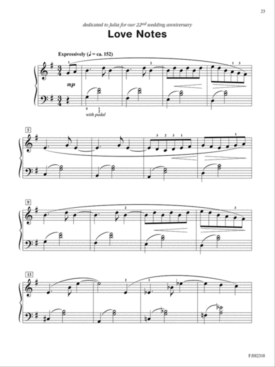 Imaginations, Book 3 Piano Solo scores gallery preview page 2