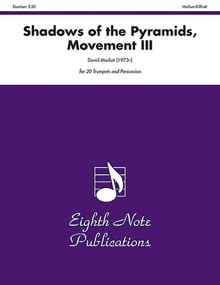 Book cover for Shadows of the Pyramids, Movement III