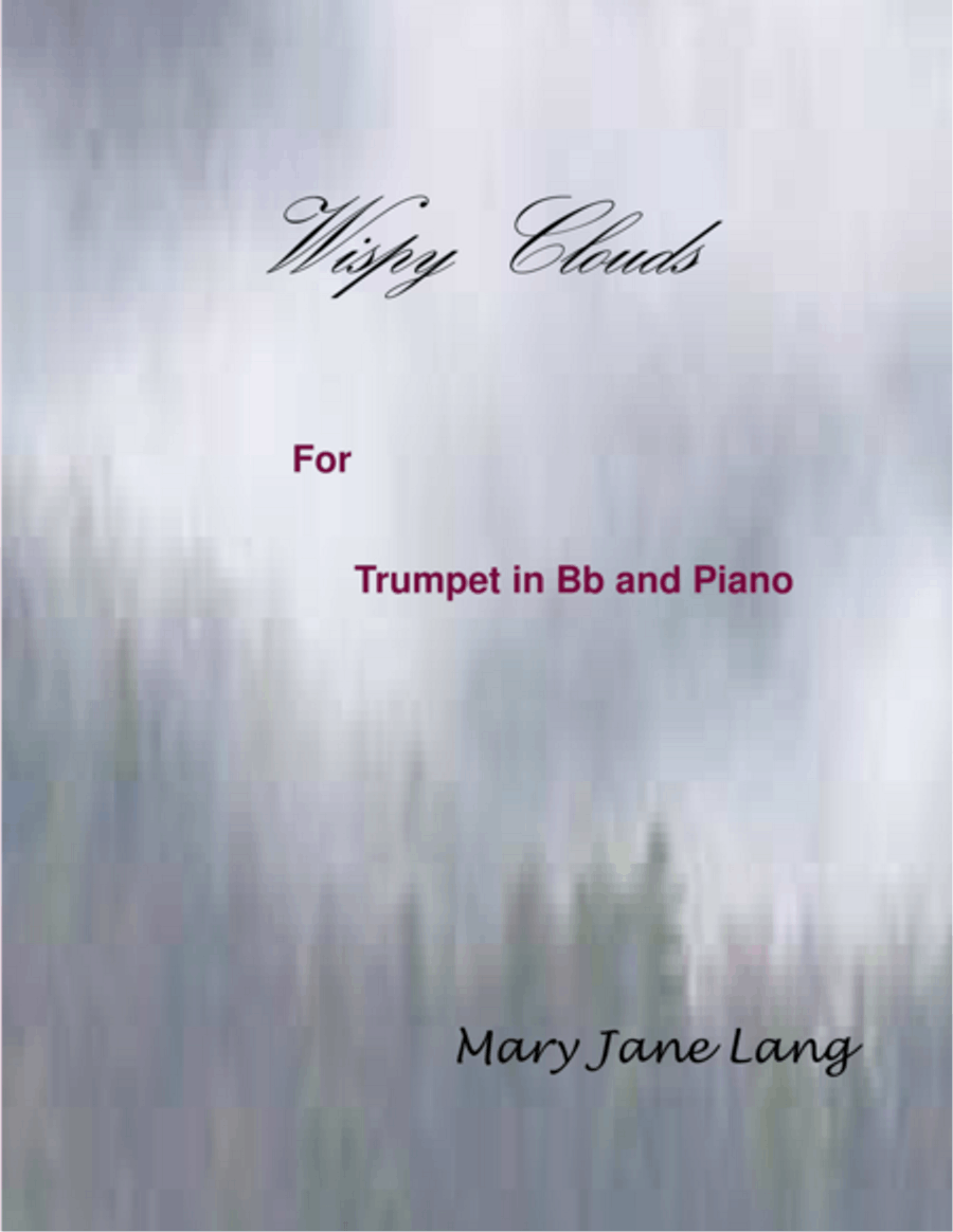 Wispy Clouds for Trumpet and Piano