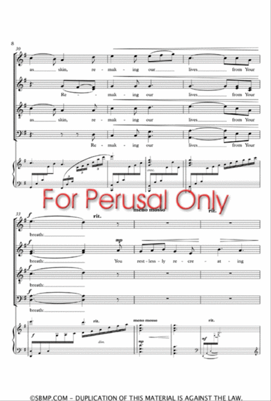 The Christmas Alleluias - SATB divisi Choral Book Divisi scores gallery preview page 8