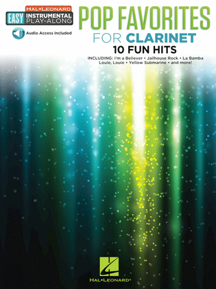 Book cover for Pop Favorites - 10 Fun Hits