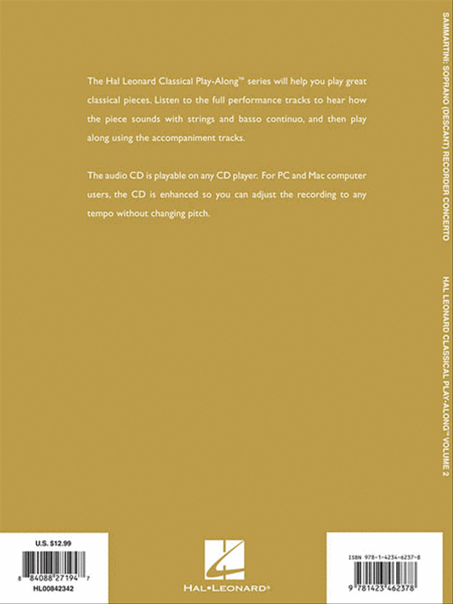 Descant (Soprano) Recorder Concerto in F Major Soprano Recorder scores gallery preview page 2