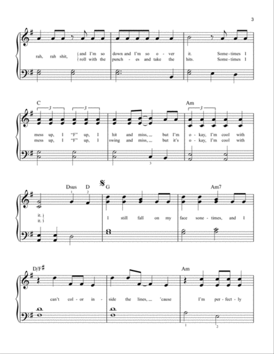 Masterpiece Easy Piano scores gallery preview page 3