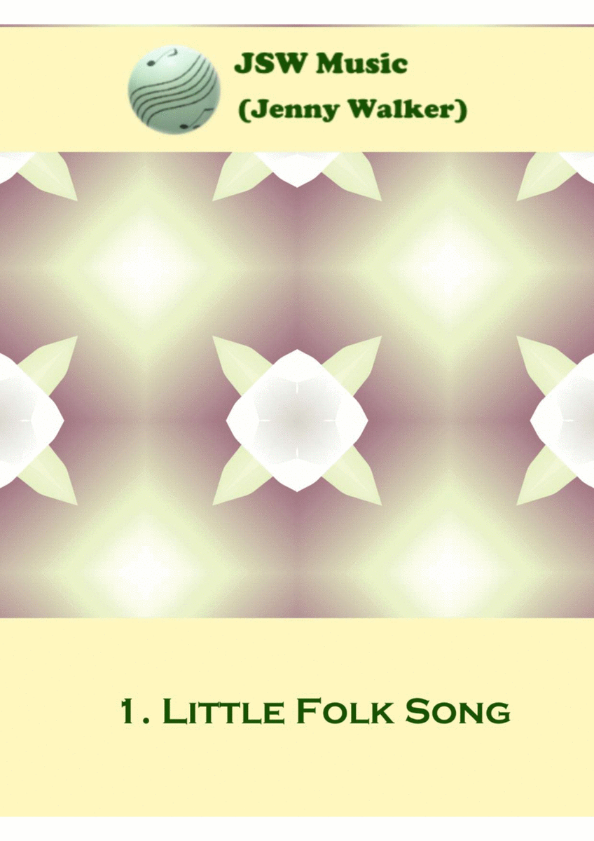 Piano Paths: 1. Little Folk Song image number null