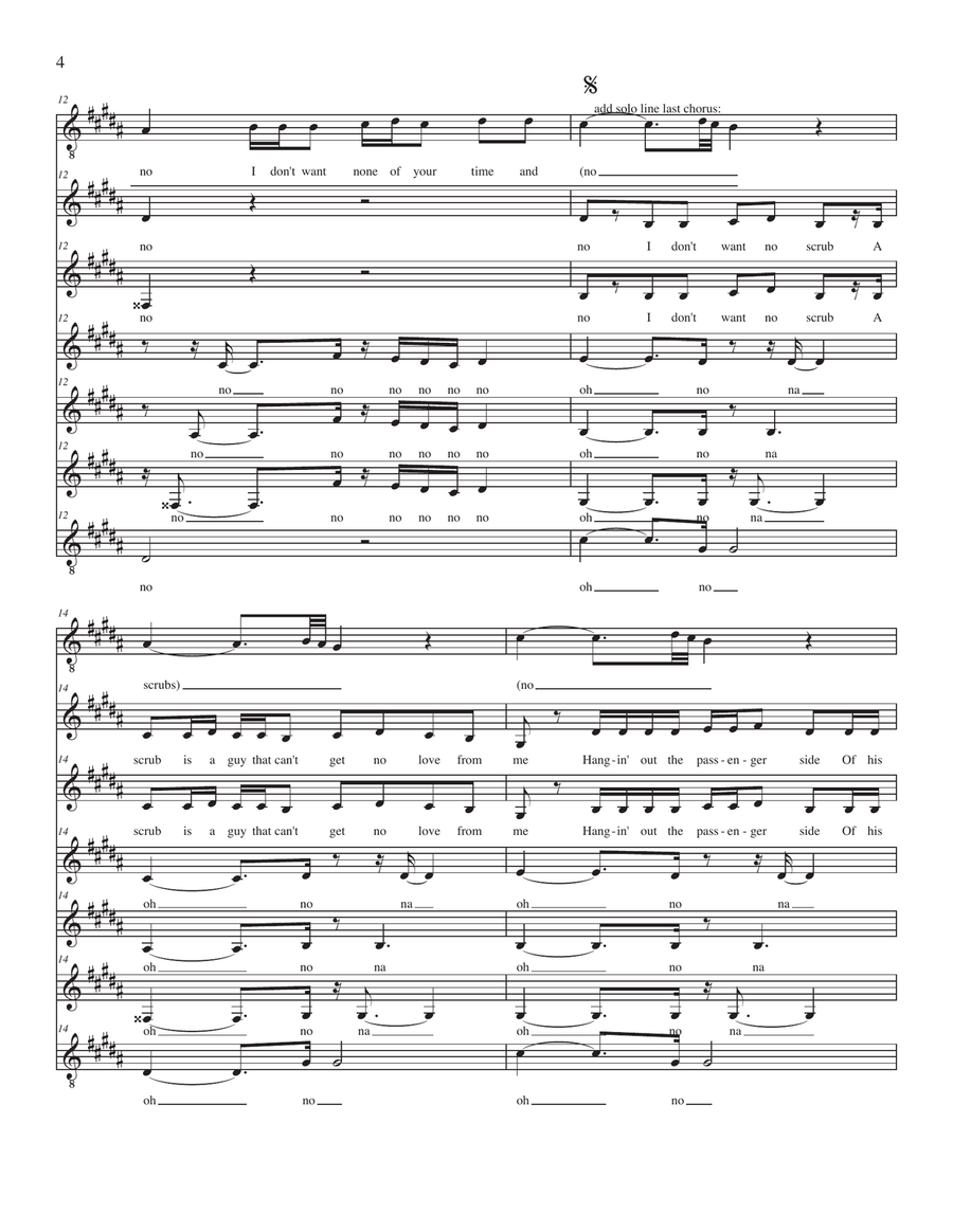 No Scrubs No Scrubs SSAA scores gallery preview page 4