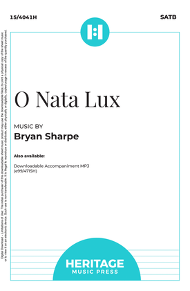 Book cover for O Nata Lux
