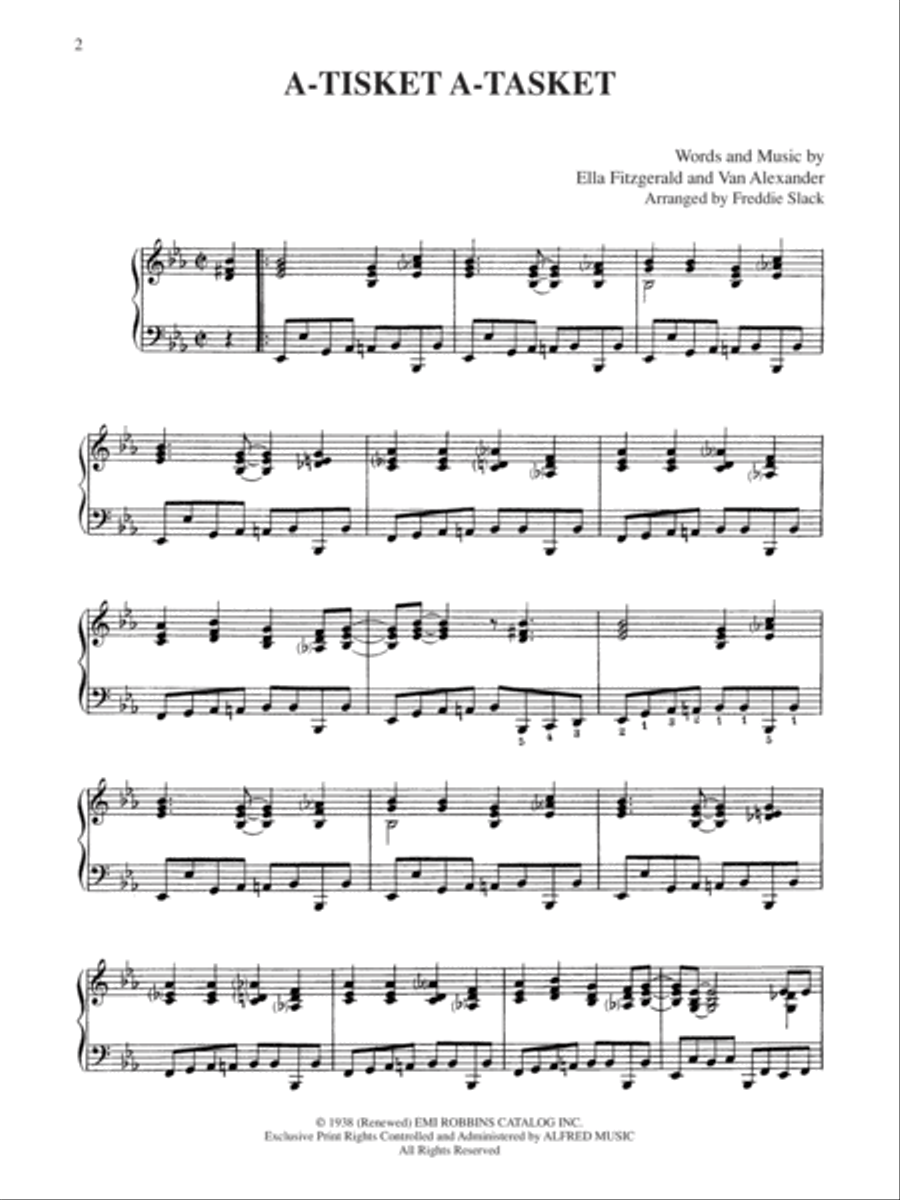 30 Jazz Piano Classics 30 Jazz Piano Classics Piano Solo scores gallery preview page 3