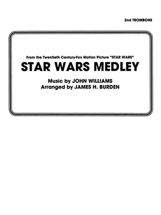 Book cover for Star Wars Medley: 2nd Trombone