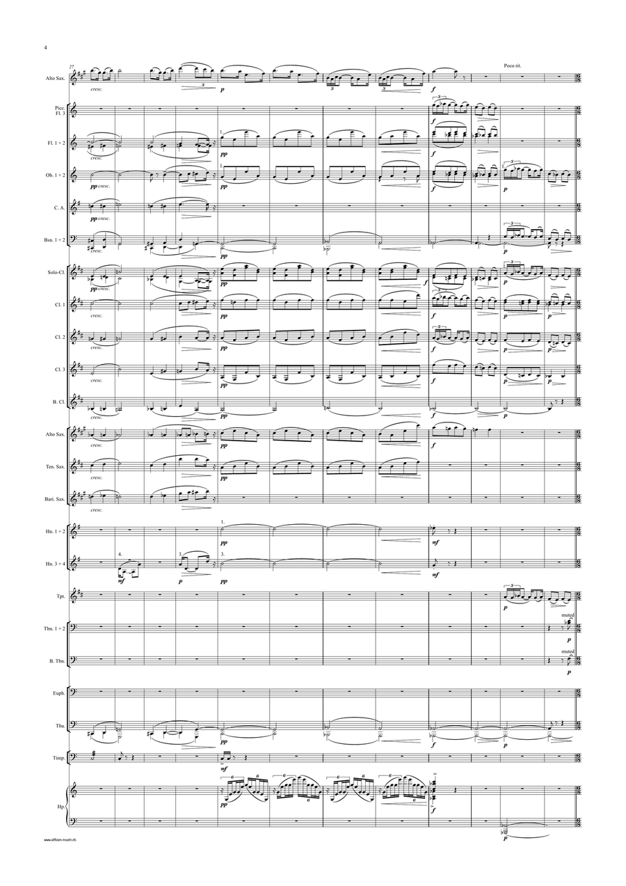 Rhapsody Rhapsody Concert Band scores gallery preview page 5