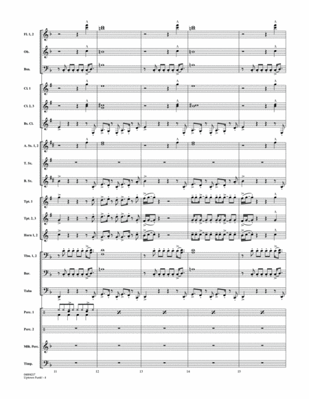Uptown Funk! - Conductor Score (Full Score) image number null