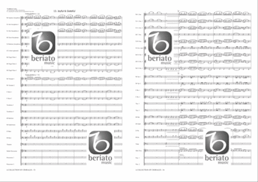 A Collection of Chorales Choir scores gallery preview page 18