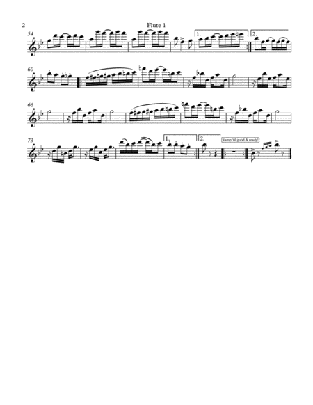 The Smiler - Joplin Rag, by Percy Wenrich (1907), arranged for 2 Flutes & Bassoon image number null