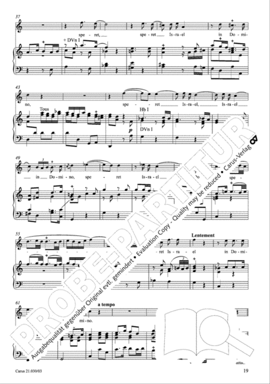 De profundis Men's Choir scores gallery preview page 20