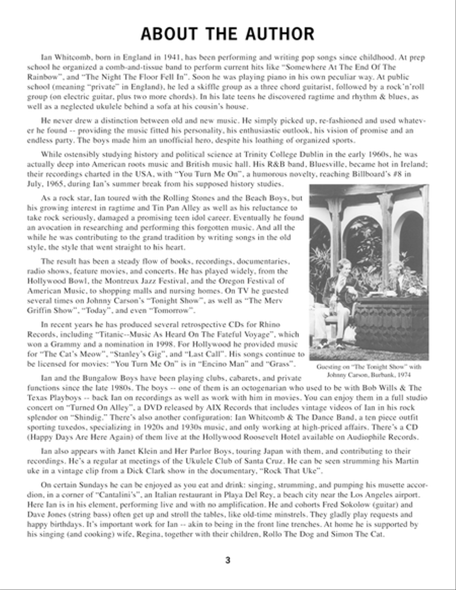 Ian Whitcomb Songbook Voice scores gallery preview page 4