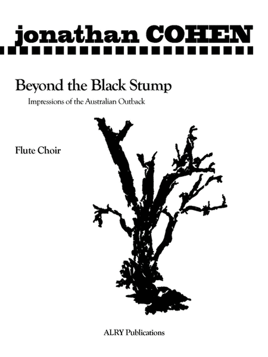 Beyond the Black Stump for Flute Choir