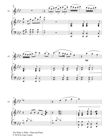 Gary Lanier: 3 Inspiring Hymn Tunes (Duets for Flute & Piano) image number null