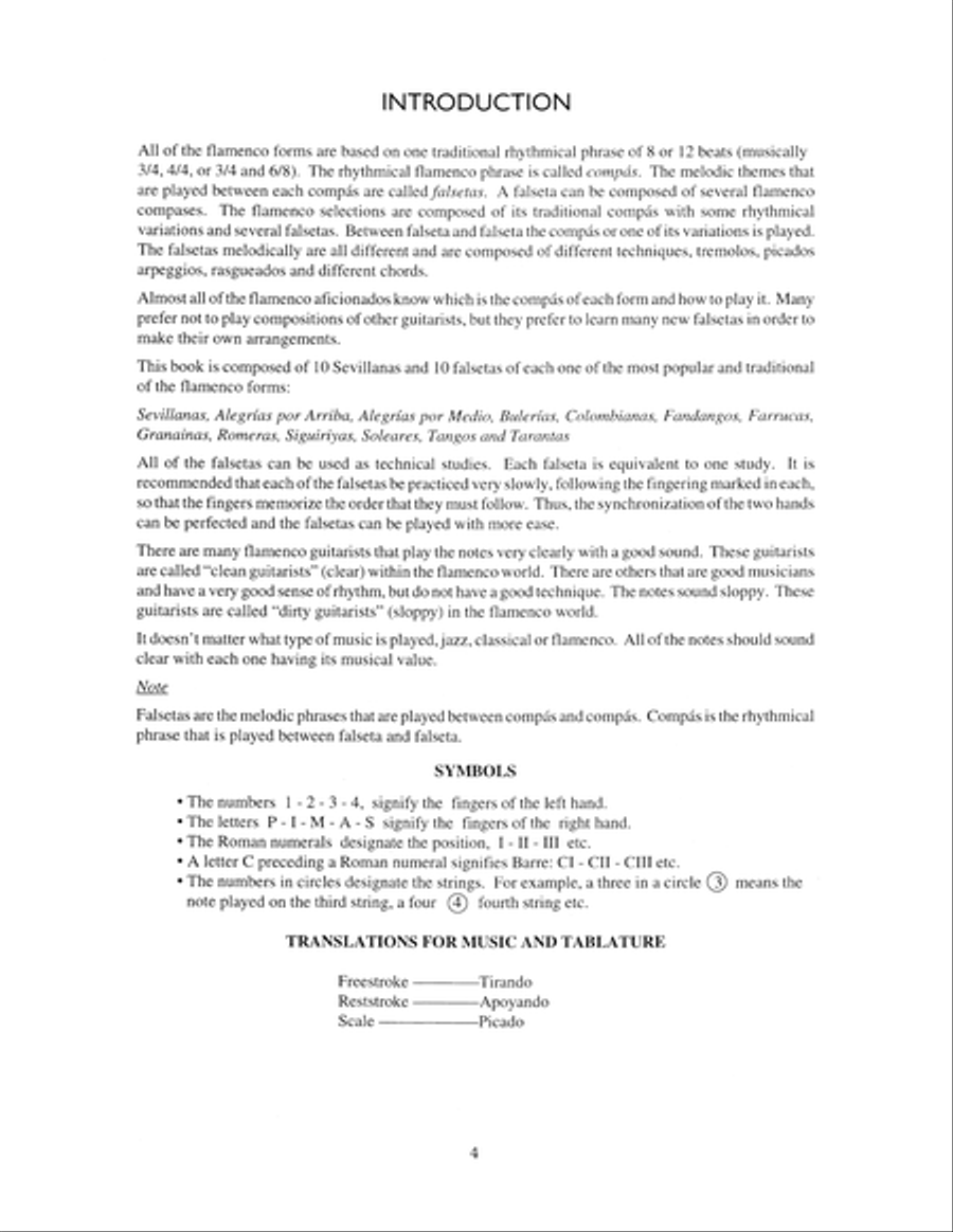 Systematic Studies for Flamenco Guitar Acoustic Guitar scores gallery preview page 10