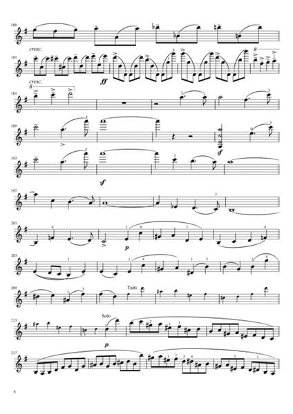 Mendelssohn - Violin Concerto In E Minor, Op.64 - For Violin Solo With Fingered image number null