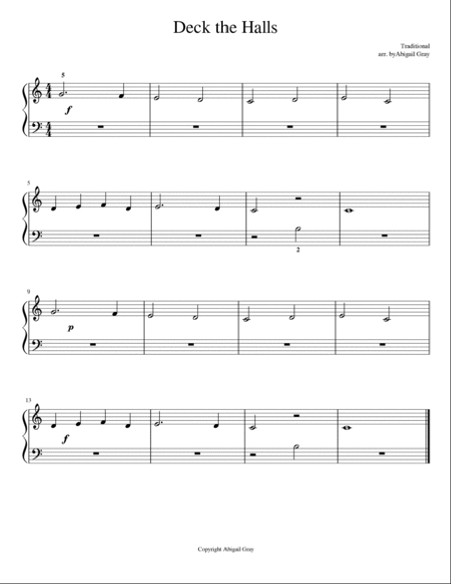 Easy Christmas Favorites Easy Christmas Favorites Easy Piano scores gallery preview page 6