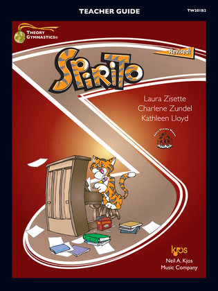 Book cover for Theory Gymnastics: Spirito Teacher Guide