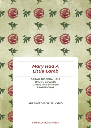 Book cover for Mary Had A Little Lamb