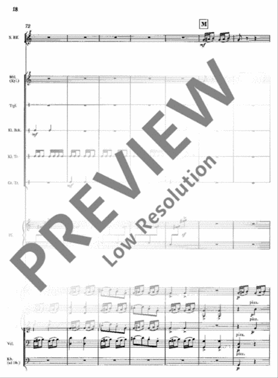 Baladă şi joc Baladă şi joc Orchestra scores gallery preview page 19