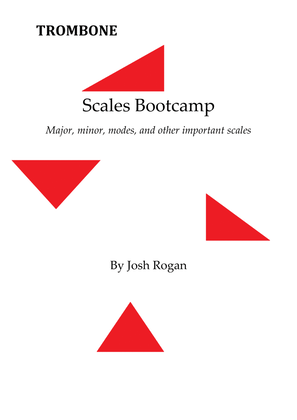 Scales Bootcamp- For Trombone (Bass Clef)