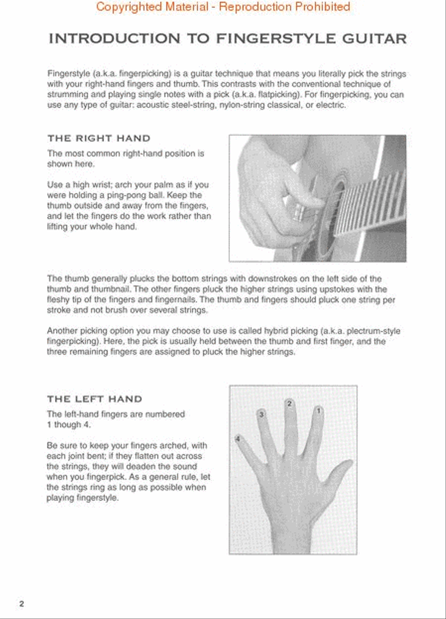 Fingerpicking Children's Songs Fingerpicking Guitar scores gallery preview page 2