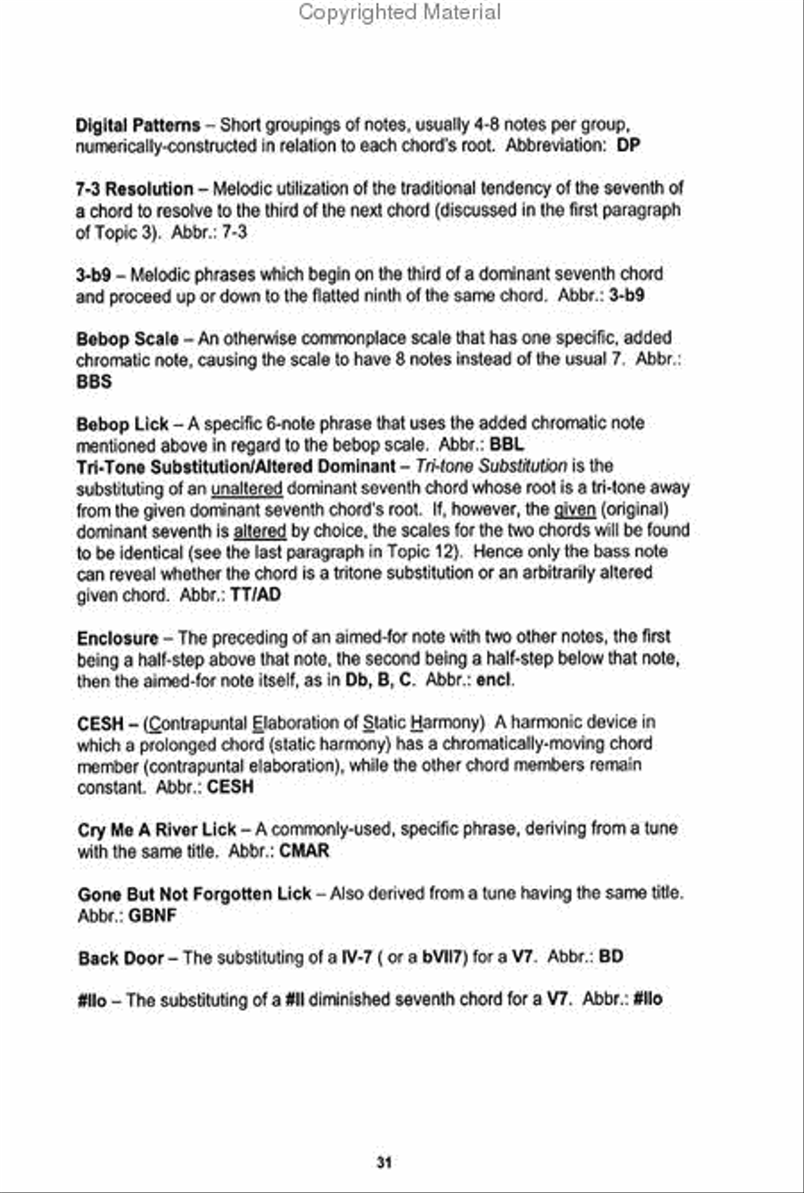 Clear Solutions For Jazz Improvisers Voice scores gallery preview page 8