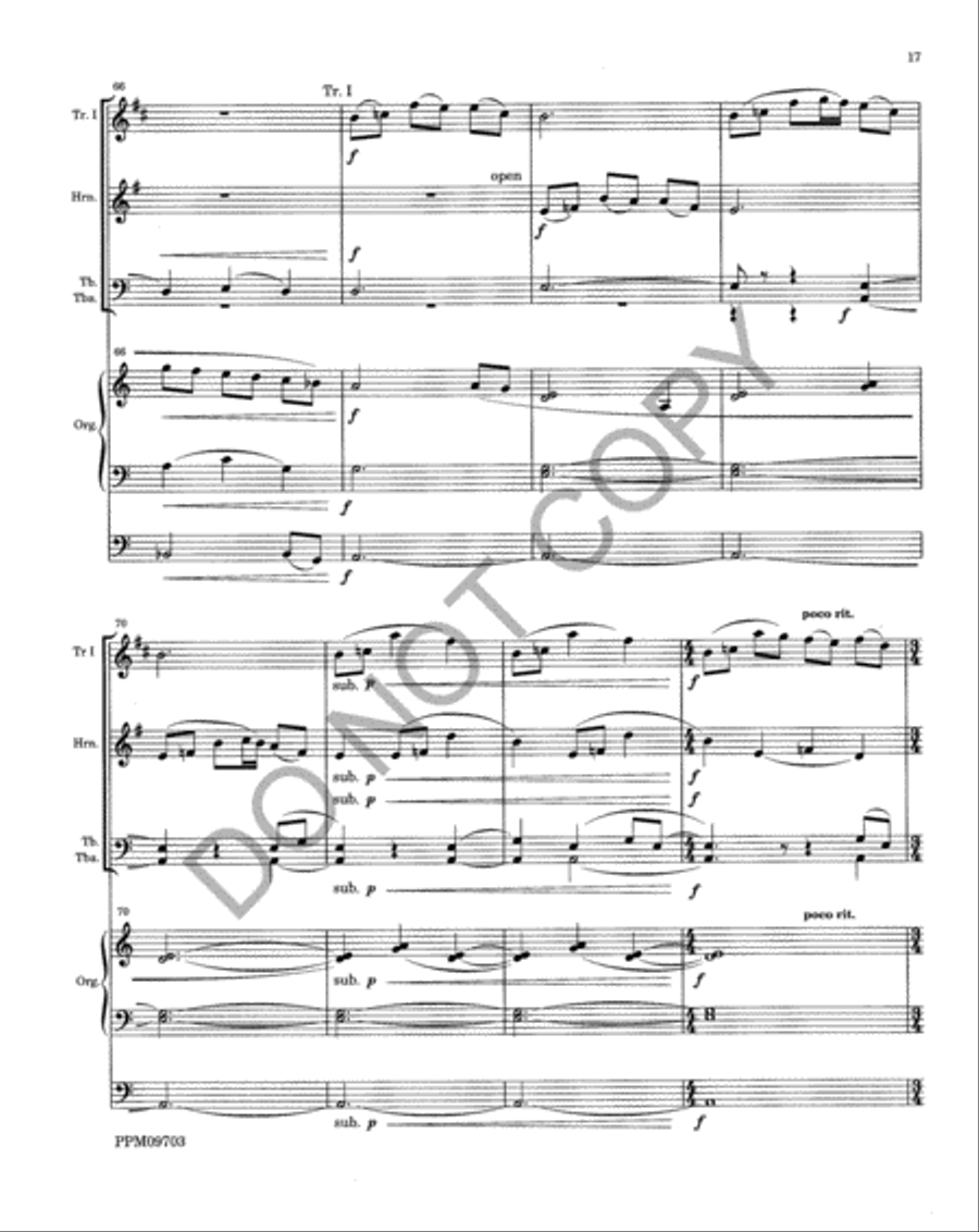 Triptych Choir scores gallery preview page 20