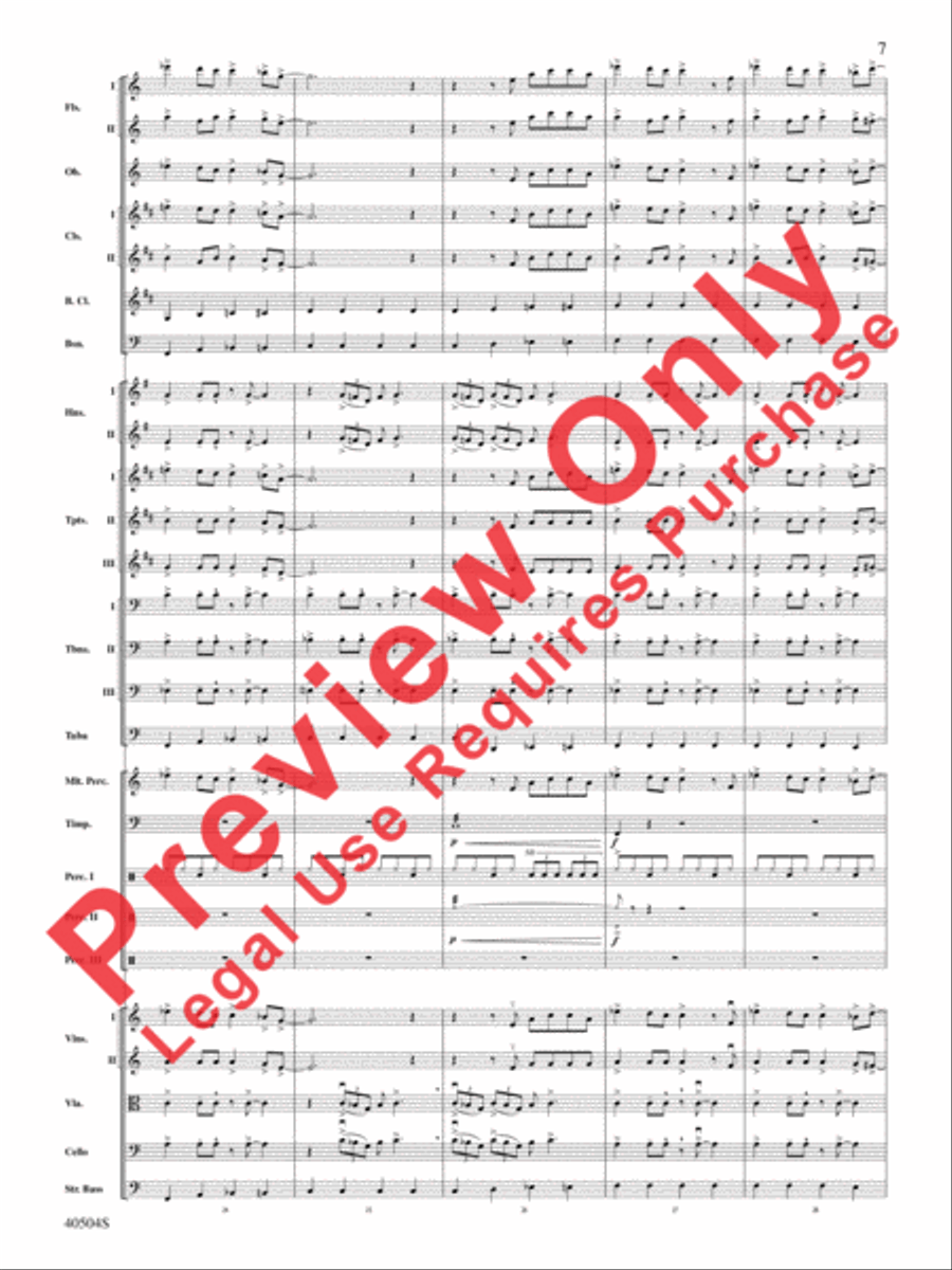 The Eagles on Tour The Eagles on Tour Full Orchestra scores gallery preview page 8