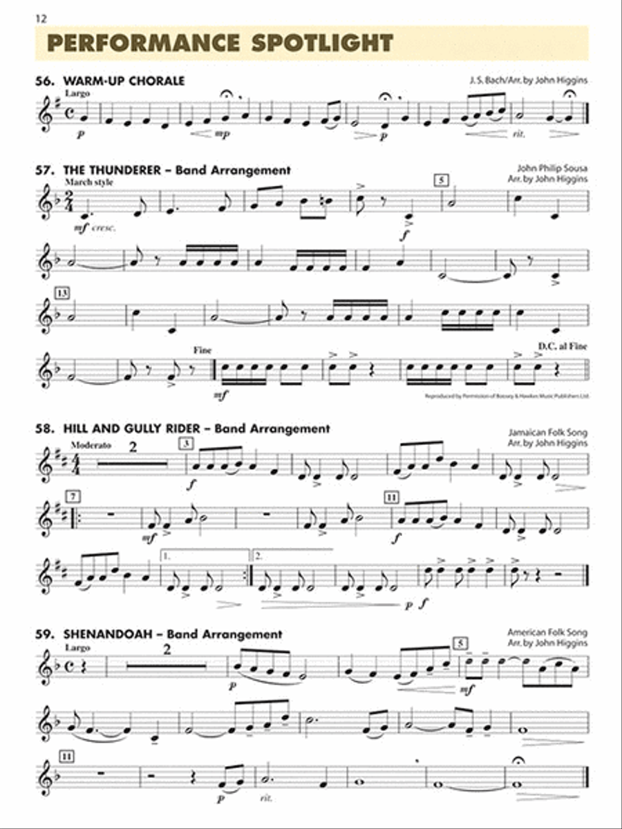 Essential Elements for Band – Book 2 with Online Resources Concert Band Methods scores gallery preview page 3