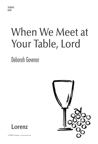When We Meet At Your Table, Lord image number null