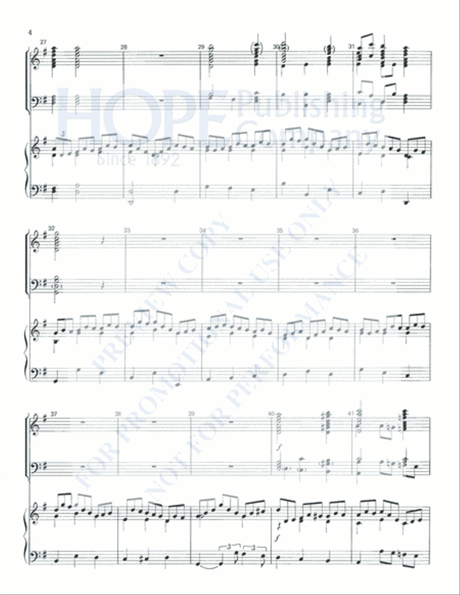 Key Rings Handbell Choir scores gallery preview page 7