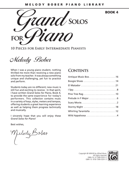 Grand Solos for Piano, Book 4 image number null