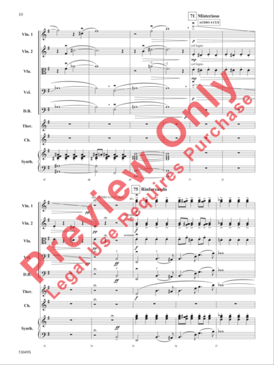 Graveyard Shift Graveyard Shift String Orchestra scores gallery preview page 11