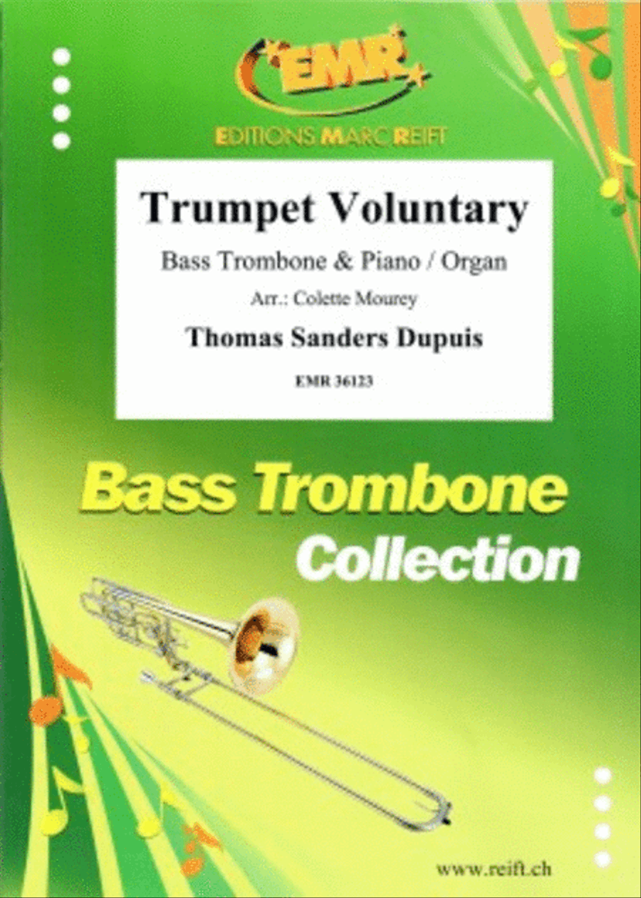 Trumpet Voluntary Trombone scores gallery preview page 1