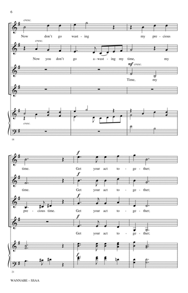 Wannabe (As an English Madrigal) (arr. Nathan Howe)