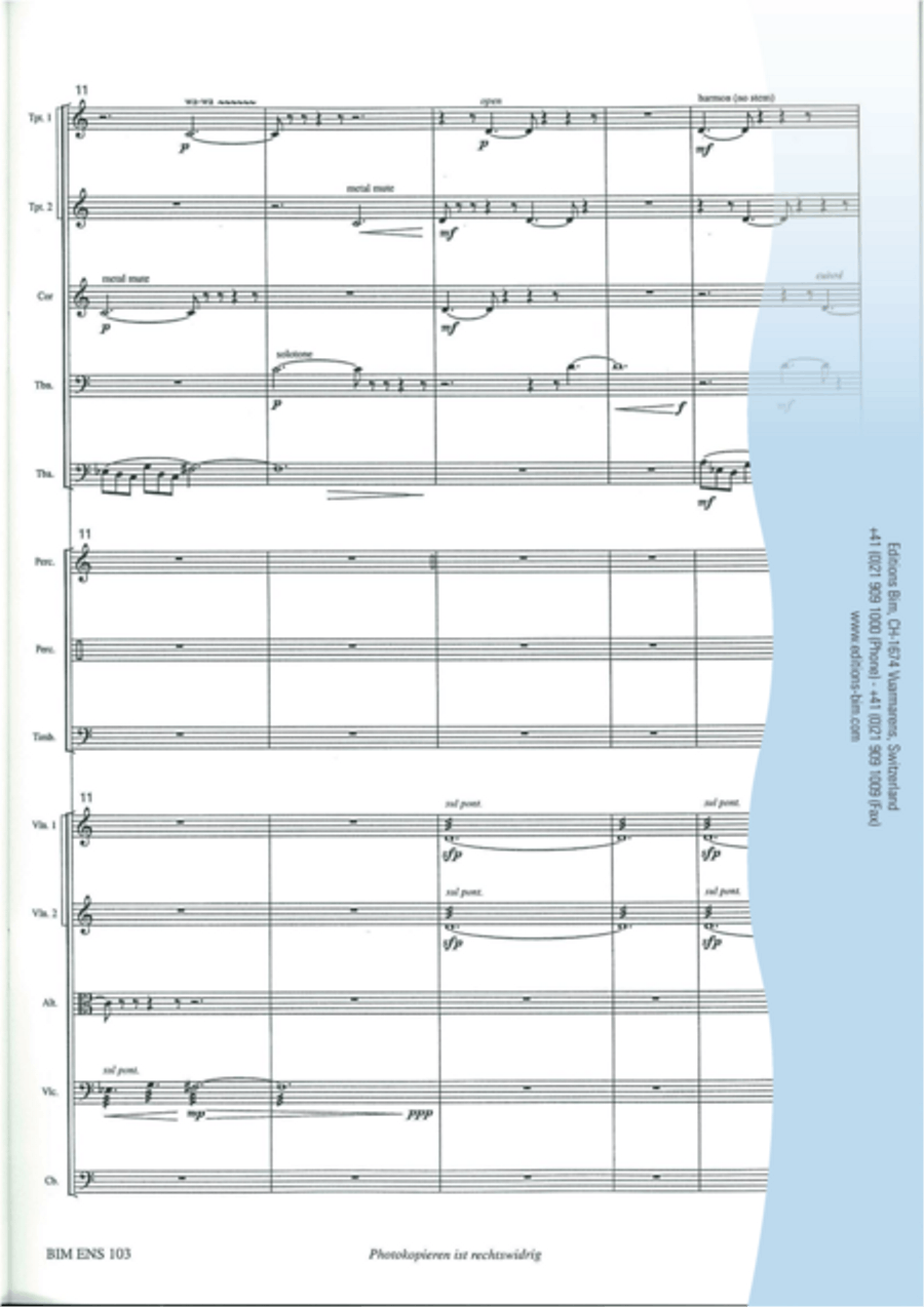 Couleurs du Temps Couleurs du Temps String Orchestra scores gallery preview page 10