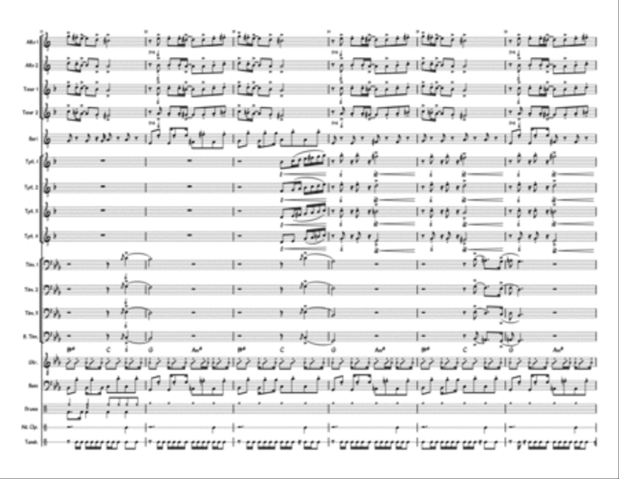 As Jazz Ensemble scores gallery preview page 5