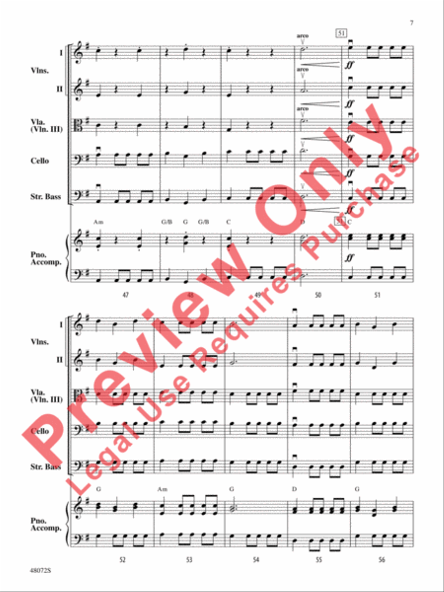 King Dorian's Court String Orchestra scores gallery preview page 8
