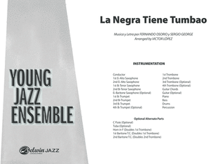 Book cover for La Negra Tiene Tumbao: Score
